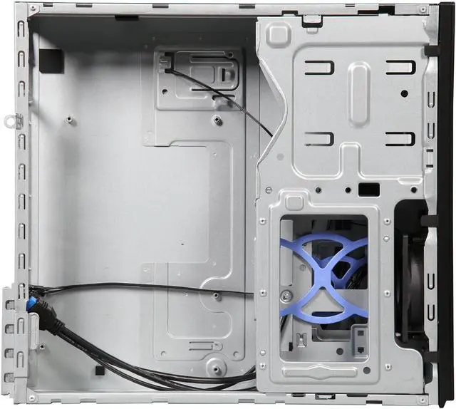 Alt view image 9 of 13 - Antec VSK2000-U3 Black Micro ATX Computer Case