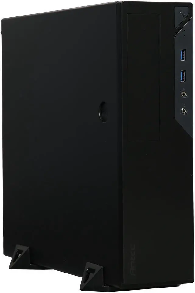 Alt view image 11 of 13 - Antec VSK2000-U3 Black Micro ATX Computer Case
