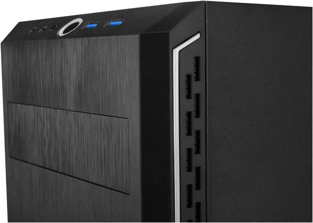 Alt view image 14 of 19 - Antec Performance Series P7 Silent, Mid Tower Computer Case, 2 x USB 3.0, Sound Dampening Side Panel, 2x120mm Fans installed, Support up to 6 Drive Bays