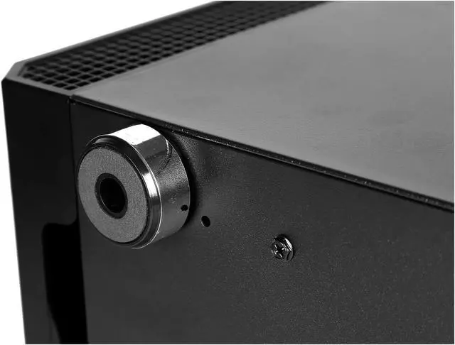 Alt view image 9 of 14 - Antec Performance Series P5 Micro-Tower Computer Case,  Sound-Dampening Side Panels, Hinged Front Panel, USB 3.0 x 2, Double-Layer Dust Filter in front, 1 x 5.25" ODD, Support up to 6 x 2.5" SSD