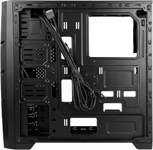Alt view image 10 of 20 - Antec Gaming New Vision GX202 White Black SPCC & Plastic ATX Mid Tower Entry-Level Gaming Case