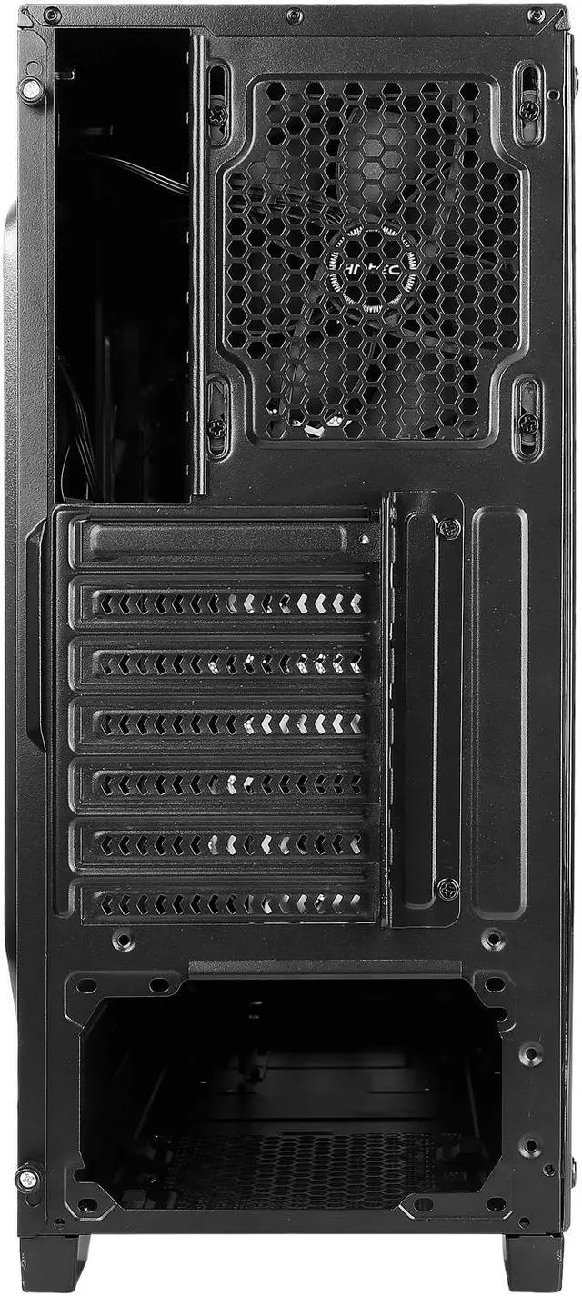 Alt view image 13 of 20 - Antec Gaming New Vision GX202 White Black SPCC & Plastic ATX Mid Tower Entry-Level Gaming Case