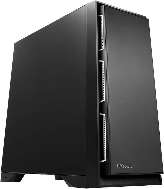 Alt view image 2 of 19 - Antec Performance Series P101 Silent Black 0.8mm SPCC ATX Mid Tower Case with 8 x 3.5" HDD / 2.5" SSD Removable Bays