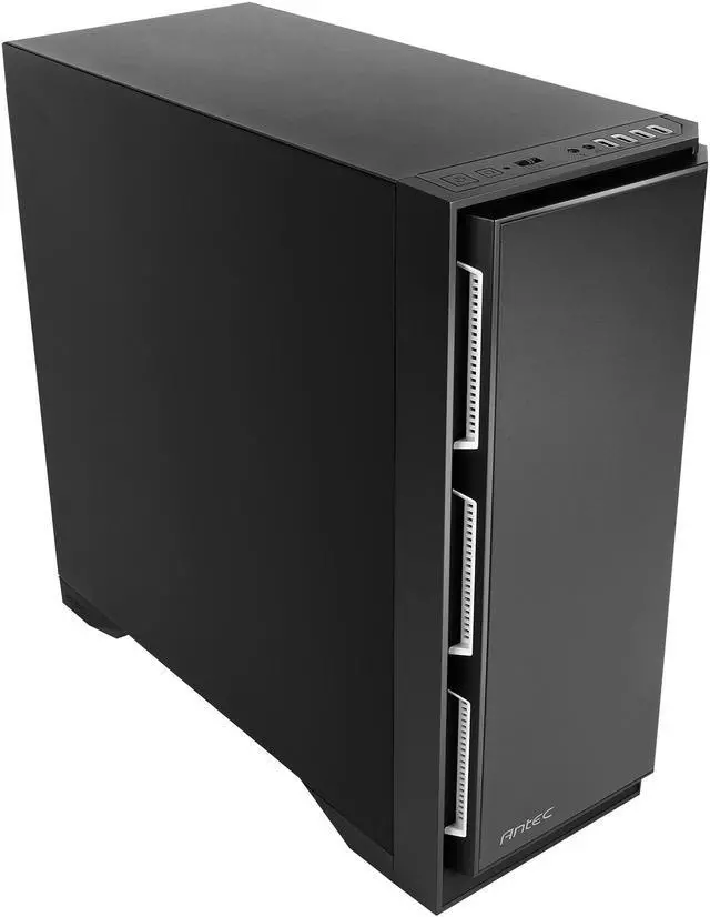 Alt view image 6 of 19 - Antec Performance Series P101 Silent Black 0.8mm SPCC ATX Mid Tower Case with 8 x 3.5" HDD / 2.5" SSD Removable Bays