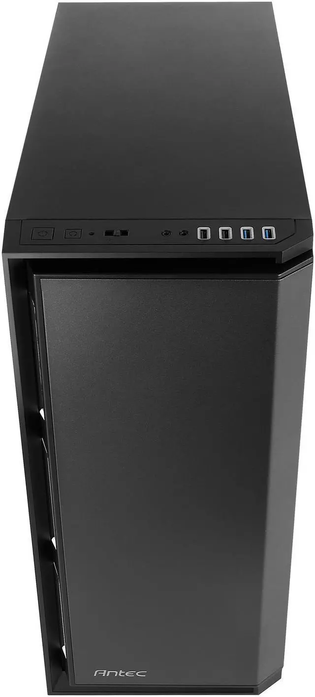 Alt view image 9 of 19 - Antec Performance Series P101 Silent Black 0.8mm SPCC ATX Mid Tower Case with 8 x 3.5" HDD / 2.5" SSD Removable Bays