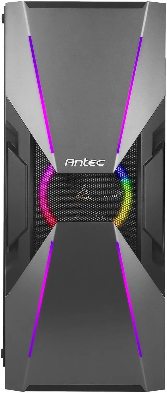 Alt view image 3 of 20 - Antec Dark Avenger DA601 E-ATX Mid Tower Case/ARGB Motherboard Sync/Tempered Glass/Prizm 120 ARGB Fan Included