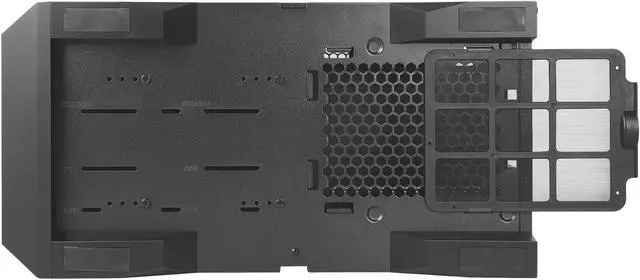 Alt view image 11 of 17 - Antec Dapper Dark Phantom DP301M Black Steel / ARGB Lighting / Tempered Glass Side Panel Compact Micro-ATX Gaming Case