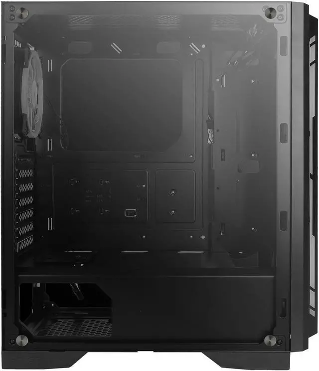 Alt view image 6 of 15 - Antec NX Series NX400, Mid-Tower ATX Gaming Case, Tempered Glass Side Panel & LED Strip Front Panel, 360 mm Radiator Support, 1 x 120 mm ARGB Fan Included
