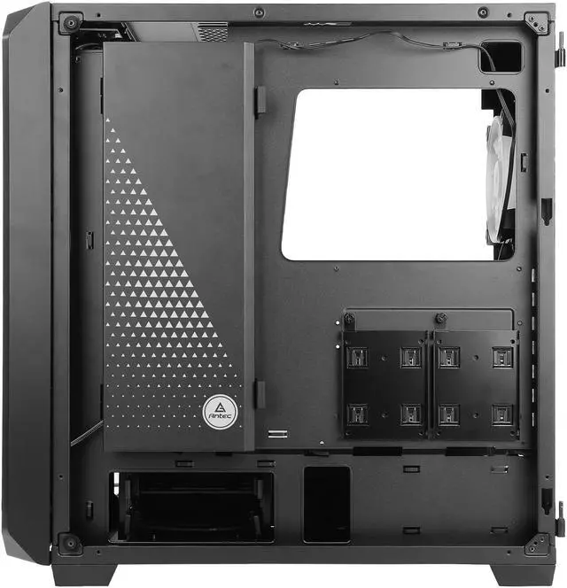 Alt view image 11 of 17 - Antec NX Series NX1000, Mid-Tower ATX Gaming Case, Front LED Light Effects, 3 x Tempered Glass Front & Side Panels, 360 mm Radiator Support, 1 x 120 mm ARGB Fan Included