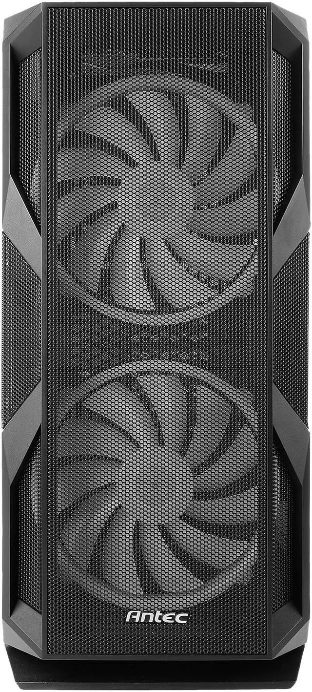 Alt view image 7 of 20 - Antec NX Series NX800, Mid Tower E-ATX Gaming Case, Tempered Glass Side Panel, 360 & 280 mm Radiators Support, Built-In LED Controller, 2 x 200 mm ARGB Fans in Front & 1 x 120 mm ARGB Fan in Rear