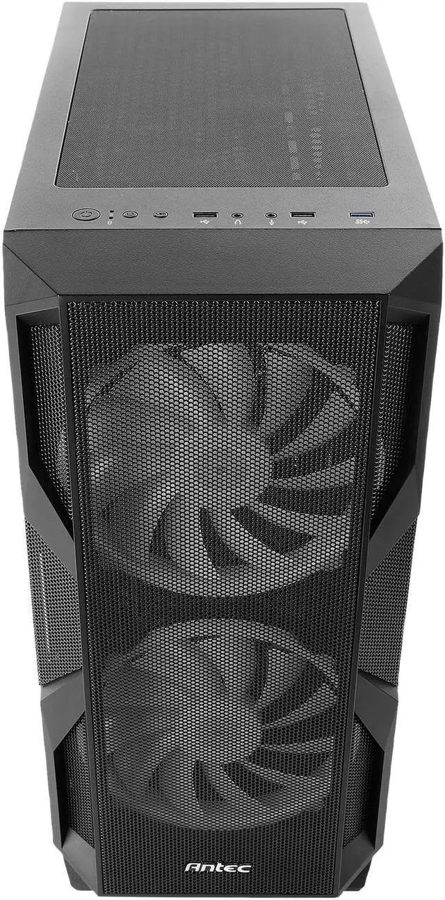 Alt view image 9 of 20 - Antec NX Series NX800, Mid Tower E-ATX Gaming Case, Tempered Glass Side Panel, 360 & 280 mm Radiators Support, Built-In LED Controller, 2 x 200 mm ARGB Fans in Front & 1 x 120 mm ARGB Fan in Rear
