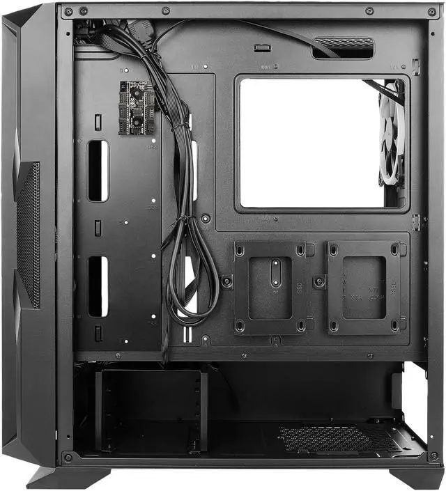 Alt view image 18 of 20 - Antec NX Series NX800, Mid Tower E-ATX Gaming Case, Tempered Glass Side Panel, 360 & 280 mm Radiators Support, Built-In LED Controller, 2 x 200 mm ARGB Fans in Front & 1 x 120 mm ARGB Fan in Rear