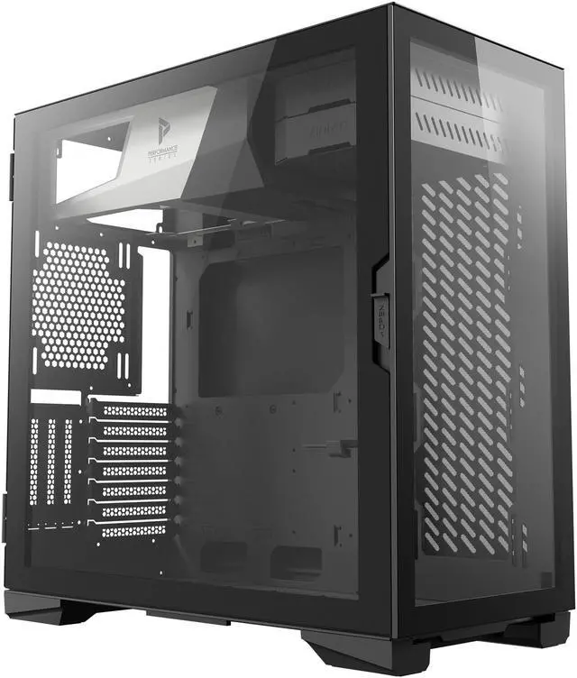 Alt view image 8 of 14 - Antec Performance Series P120 Crystal E-ATX Mid-Tower Case, Tempered Glass Front & Side Panels, Slide Button Design, Ready for 2 x 360 mm Radiators Simultaneously, Aluminum VGA Holder Included