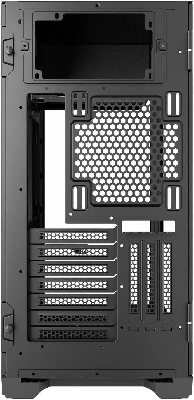 Alt view image 12 of 14 - Antec Performance Series P120 Crystal E-ATX Mid-Tower Case, Tempered Glass Front & Side Panels, Slide Button Design, Ready for 2 x 360 mm Radiators Simultaneously, Aluminum VGA Holder Included