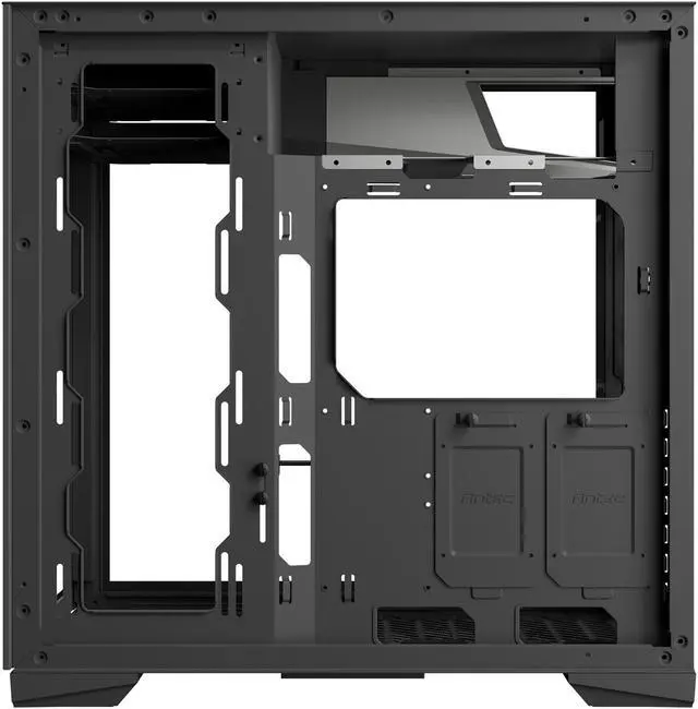 Alt view image 14 of 14 - Antec Performance Series P120 Crystal E-ATX Mid-Tower Case, Tempered Glass Front & Side Panels, Slide Button Design, Ready for 2 x 360 mm Radiators Simultaneously, Aluminum VGA Holder Included