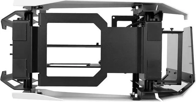 Alt view image 9 of 20 - Antec Striker Phantom Gaming Aluminum and Steel ITX Computer Case, Front GPU Mount, Up to 4 x 120 mm Fan Support, USB 3.1 Type-C Ready and PCI-E Riser Included, AsRock Special Edition