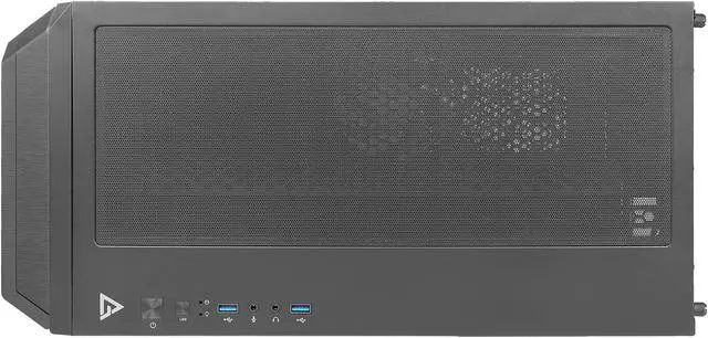 Alt view image 12 of 16 - Antec Dark League DF600 FLUX, Mid-Tower ATX Gaming Case, 5 x 120mm Fans Included, ARGB & PWM Fan Controller, Tempered Glass Side Panel, 2 x USB3.0, High-End GPU Support