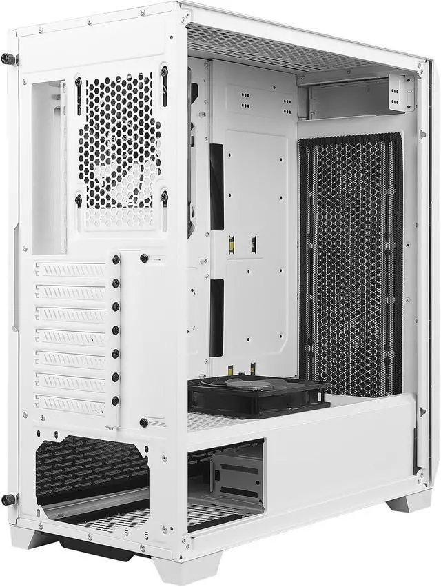 Alt view image 16 of 19 - Antec Dark League DP502 FLUX White, Mid-Tower ATX Gaming Case, FLUX Platform, 5 x 120mm Fans Included, PWM Fans with Controller, 5.25" ODD Support, Tempered Glass Side Panel, Swing Open Front Panel