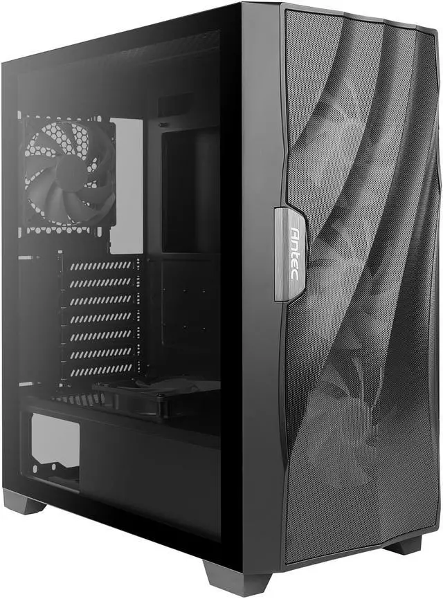 Alt view image 14 of 15 - Antec Dark League DF700 FLUX, Mid Tower ATX Gaming Case,5 x 120mm Fans Included, ARGB & PWM Fan Controller, Tempered Glass Side Panel, Three-Dimensional Wave-Shaped Mesh Front