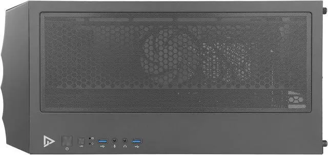 Alt view image 12 of 15 - Antec Dark League DF700 FLUX, Mid Tower ATX Gaming Case,5 x 120mm Fans Included, ARGB & PWM Fan Controller, Tempered Glass Side Panel, Three-Dimensional Wave-Shaped Mesh Front