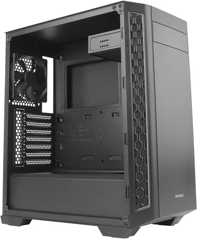 Alt view image 11 of 17 - Antec Performance Series P7 Neo, Enhanced Front Air Intakes, 3 x 120mm Fans Included, Sound-Dampening Side Panels, White LED Power Button, E-ATX Mid-Tower Silent Case