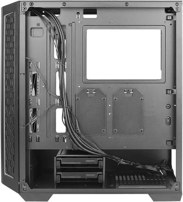 Alt view image 8 of 17 - Antec Performance Series P7 Neo, Enhanced Front Air Intakes, 3 x 120mm Fans Included, Sound-Dampening Side Panels, White LED Power Button, E-ATX Mid-Tower Silent Case