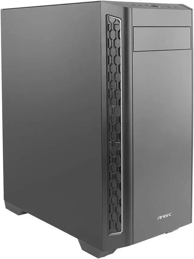 Alt view image 5 of 17 - Antec Performance Series P7 Neo, Enhanced Front Air Intakes, 3 x 120mm Fans Included, Sound-Dampening Side Panels, White LED Power Button, E-ATX Mid-Tower Silent Case