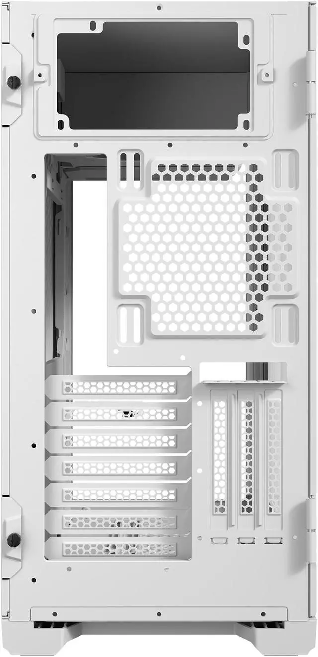Alt view image 10 of 14 - Antec Performance Series P120 Crystal White, Aluminum VGA Holder Included, Slide Button Design, Tempered Glass Front & Side Panels, Ready for 2 x 360mm Radiators Simultaneously, E-ATX Mid-Tower Case