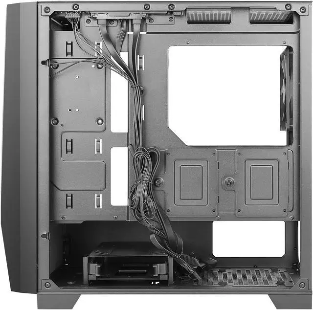 Alt view image 4 of 12 - Antec Constellation Series Draco 10 Mini-Tower M-ATX Gaming Case, Full-Sized GPU Compatibility, Massive Air Intakes, ARGB Lighting Bar & 6 x 120mm Fan Support
