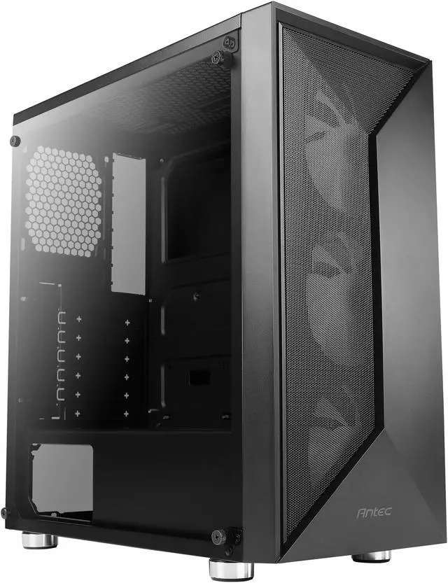 Main image of ANTEC NX Series NX320, Mesh Front Panel, 3 x 120mm ARGB Fans Included, Tempered Glass Side Panels, 360mm Radiator Support, Mid-Tower ATX Gaming Case
