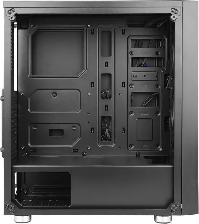 Alt view image 5 of 6 - ANTEC NX Series NX320, Mesh Front Panel, 3 x 120mm ARGB Fans Included, Tempered Glass Side Panels, 360mm Radiator Support, Mid-Tower ATX Gaming Case