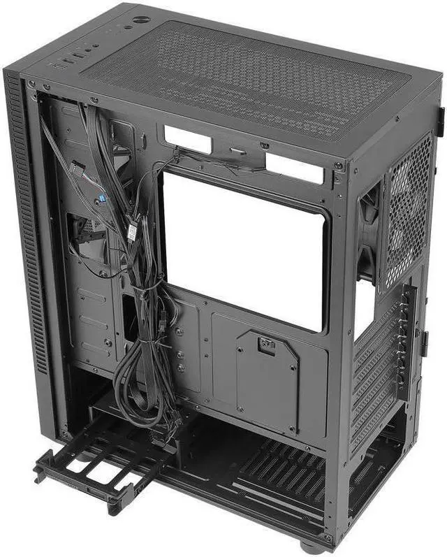 Alt view image 3 of 4 - Antec NX Series NX410 V2 Black Mid-Tower Gaming Case