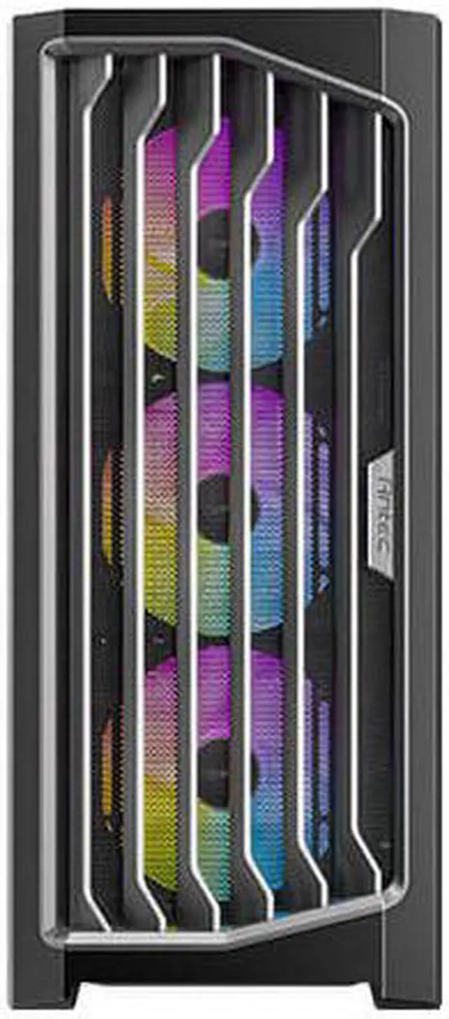 Alt view image 4 of 13 - Antec Performance 1 FT ARGB, RTX 40 Series GPU Support, Temp. Display, 4 x ARGB Fans & ARGB Hub, Type-C Ready, Dual Tempered Glass Side Panels, Removable Top Fan/Radiator Bracket, Full-Tower E-ATX PC Case