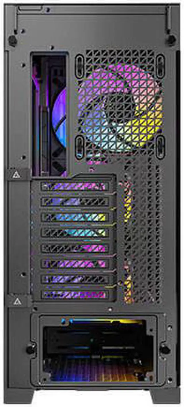 Alt view image 9 of 13 - Antec Performance 1 FT ARGB, RTX 40 Series GPU Support, Temp. Display, 4 x ARGB Fans & ARGB Hub, Type-C Ready, Dual Tempered Glass Side Panels, Removable Top Fan/Radiator Bracket, Full-Tower E-ATX PC Case