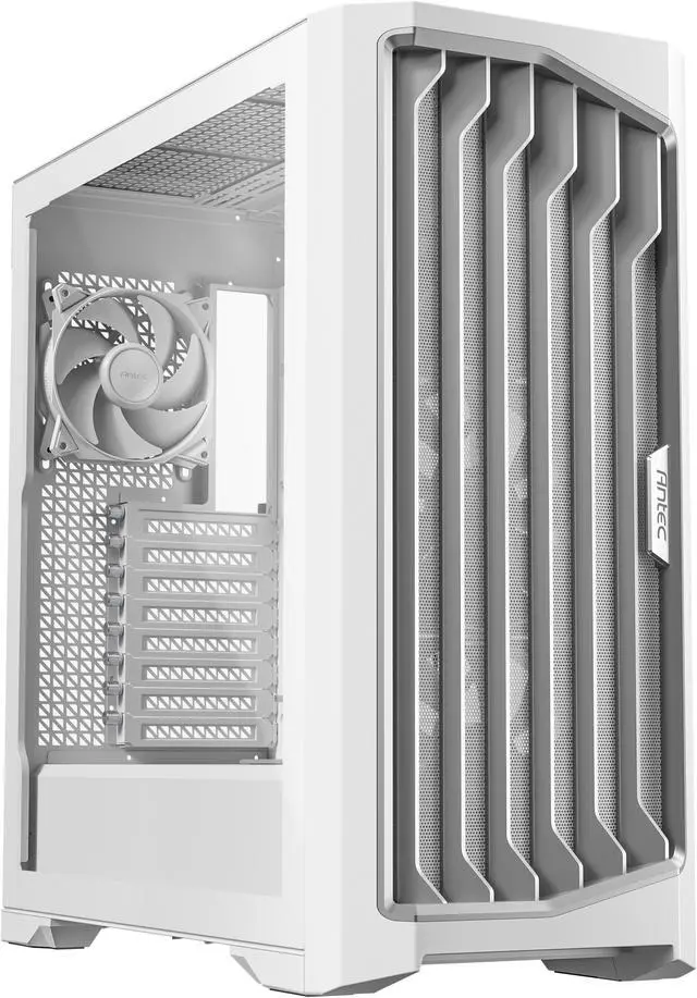 Alt view image 2 of 11 - Antec Performance 1 FT White, RTX 40 Series GPU Support, Temp. Display, 4 x Storm T3 PWM Fans, Type-C Ready, Dual Tempered Glass Side Panels, Mesh Front Panel, Full-Tower E-ATX PC Case
