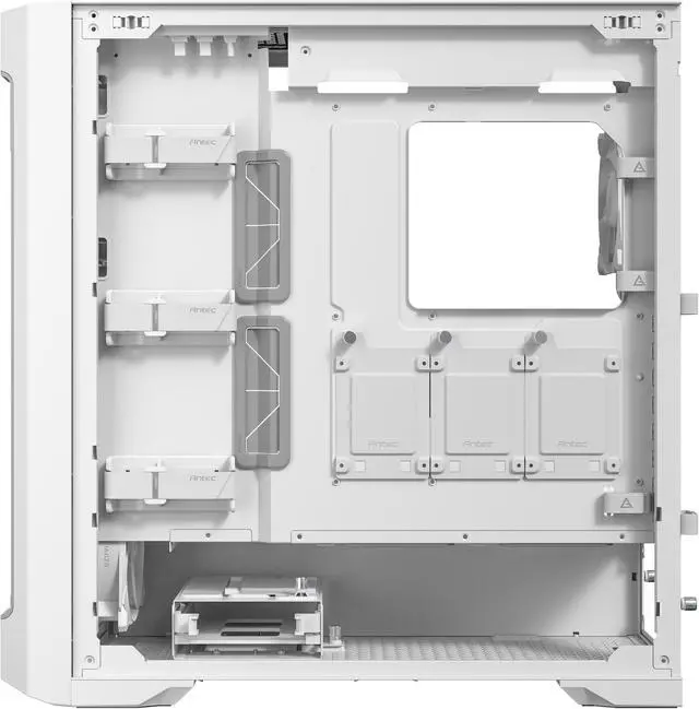 Alt view image 3 of 11 - Antec Performance 1 FT White, RTX 40 Series GPU Support, Temp. Display, 4 x Storm T3 PWM Fans, Type-C Ready, Dual Tempered Glass Side Panels, Mesh Front Panel, Full-Tower E-ATX PC Case