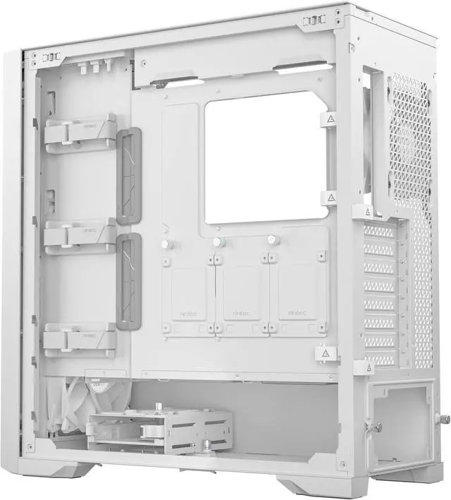 Alt view image 4 of 11 - Antec Performance 1 FT White, RTX 40 Series GPU Support, Temp. Display, 4 x Storm T3 PWM Fans, Type-C Ready, Dual Tempered Glass Side Panels, Mesh Front Panel, Full-Tower E-ATX PC Case