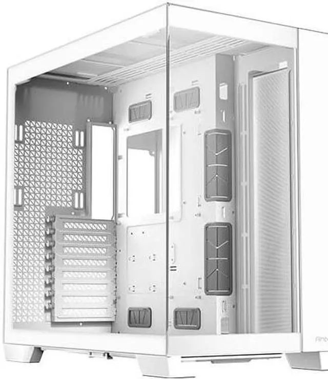Main image of Antec C8 White, Fans not Included, RTX 40 Compatible, Dual-Chamber, tooless Design, Type-C, 360mm Radiator Support, Seamless Tempered Glass Front & Side Panels, High Airflow Full-Tower E-ATX PC Case