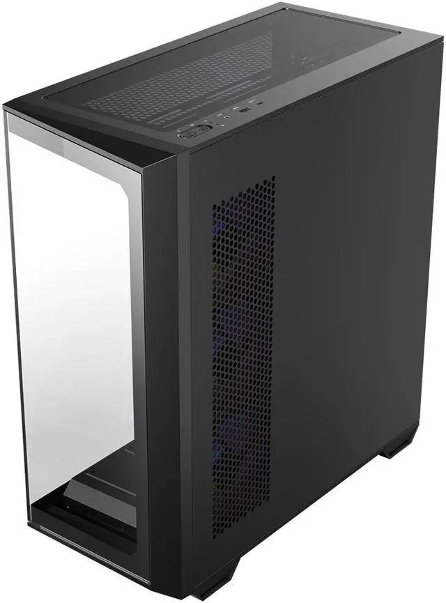 Alt view image 7 of 17 - Antec C3 ARGB, 3 x 120mm & 1 x 120mm ARGB PWM Fans Included, Up to 8 Fans Simultaneously, Type-C 3.2 Gen 2 port, Seamless Tempered Glass Front & Side Panels, 360mm Radiator Support, Mid-Tower ATX Case