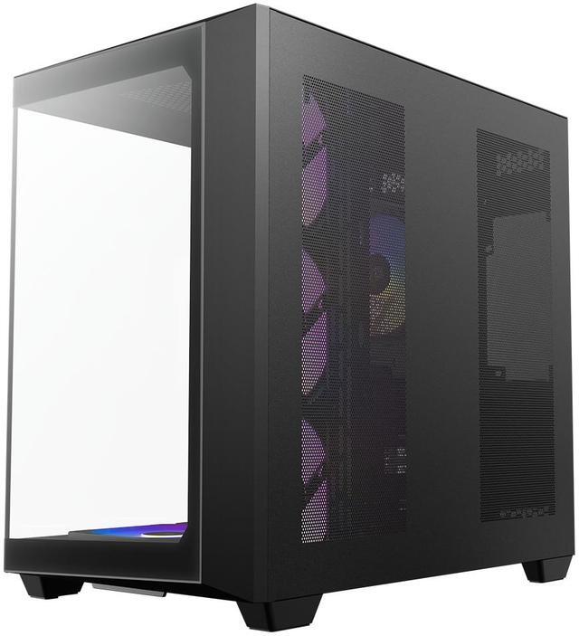 Alt view image 6 of 17 - Antec C5 ARGB, 7 x 120mm ARGB PWM Fans Included, Up to 10 Fans Simultaneously, Type-C 3.2 Gen 2 port, Seamless Tempered Glass Front & Side Panels, 360mm Radiator Support, Mid-Tower ATX PC Case