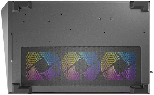 Alt view image 11 of 17 - Antec C5 ARGB, 7 x 120mm ARGB PWM Fans Included, Up to 10 Fans Simultaneously, Type-C 3.2 Gen 2 port, Seamless Tempered Glass Front & Side Panels, 360mm Radiator Support, Mid-Tower ATX PC Case