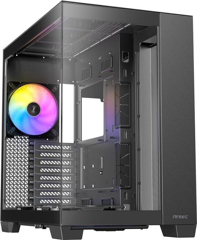Alt view image 2 of 13 - Antec C8 ARGB, 2x TQR 160mm & 1x TQ 140mm ARGB PWM Fans Included, Dual-chamber Layout, Type-C, 360mm Radiator Support, Seamless TG Front & Side Panels, RTX 40 compatible, Full-Tower E-ATX PC Case