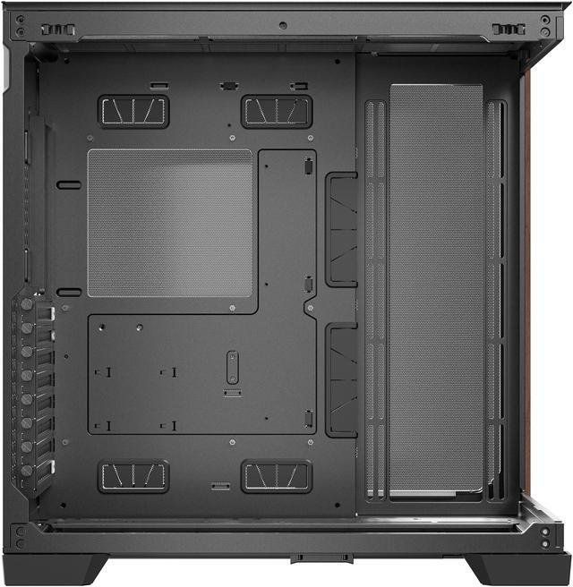 Alt view image 9 of 20 - Antec C8 Wood, Fans not Included, Wooden Front Panel, Dual-chamber Layout, Type-C, 360mm Radiator Support, Seamless TG Front & Side Panels, RTX 40 compatible, Full-Tower E-ATX PC Case