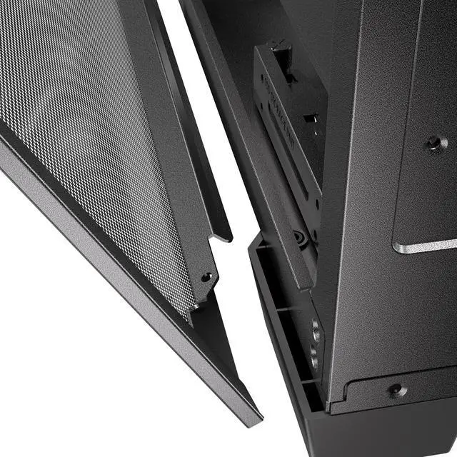 Alt view image 17 of 20 - Antec C8 Wood, Fans not Included, Wooden Front Panel, Dual-chamber Layout, Type-C, 360mm Radiator Support, Seamless TG Front & Side Panels, RTX 40 compatible, Full-Tower E-ATX PC Case