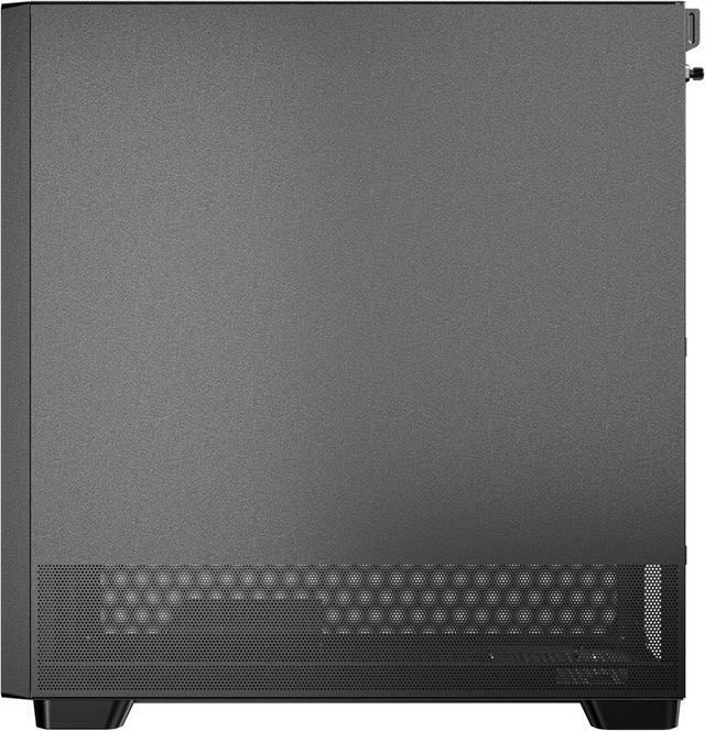 Alt view image 7 of 20 - Antec FLUX Wood, 5 x PWM Fans Included, High-Airflow Front Panel With Walnut Wood, Type-C, 420mm Radiator & Back Connect Motherboard Support, Up to 9 Fans Simultaneously, Mid-Tower E-ATX PC Case