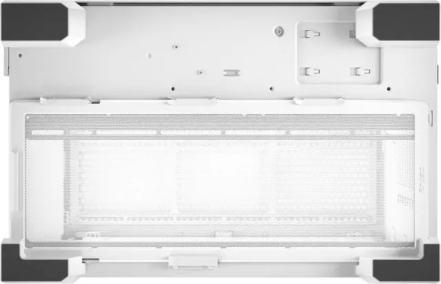 Alt view image 9 of 19 - Antec C8 Aluminum White, Fans not Included, Aluminum Front Panel, Dual-chamber Layout, Type-C, 360mm Radiator Support, Seamless TG Front & Side Panels, RTX 40 compatible, Full-Tower E-ATX PC Case