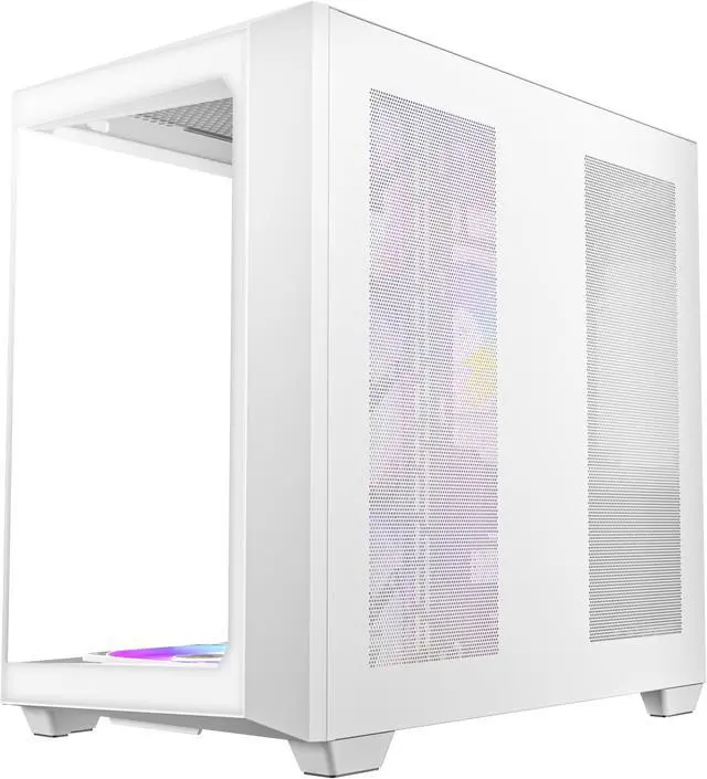 Alt view image 14 of 16 - Antec C5 ARGB White, 7 x 120mm ARGB PWM Fans Included, Up to 10 Fans Simultaneously, Type-C 3.2 Gen 2 port, Seamless Tempered Glass Front & Side Panels, 360mm Radiator Support, Mid-Tower ATX PC Case