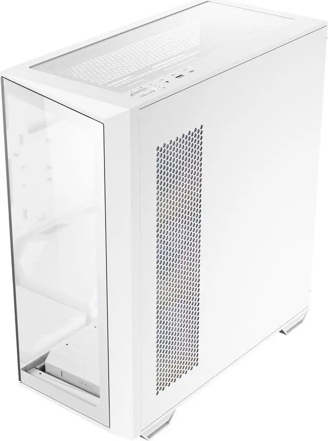 Alt view image 15 of 16 - Antec C3 ARGB White, 3 x 120mm & 1 x 120mm ARGB PWM Fans Included, Up to 8 Fans Simultaneously, Type-C 3.2 Gen 2 port, Seamless Tempered Glass Front & Side Panels, 360mm Radiator Support, Mid-Tower ATX PC Case