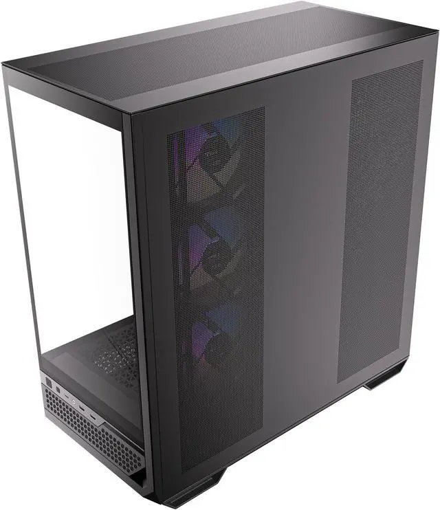 Alt view image 15 of 20 - Antec C7 ARGB, RTX 40 GPU Support, 4 x 120mm ARGB PWM Fans Included, Vertical GPU Cooling, Type-C 10Gbps, Seamless Tempered Glass Front & Side Panels, 360mm Radiator Support, Mid-Tower E-ATX PC Case