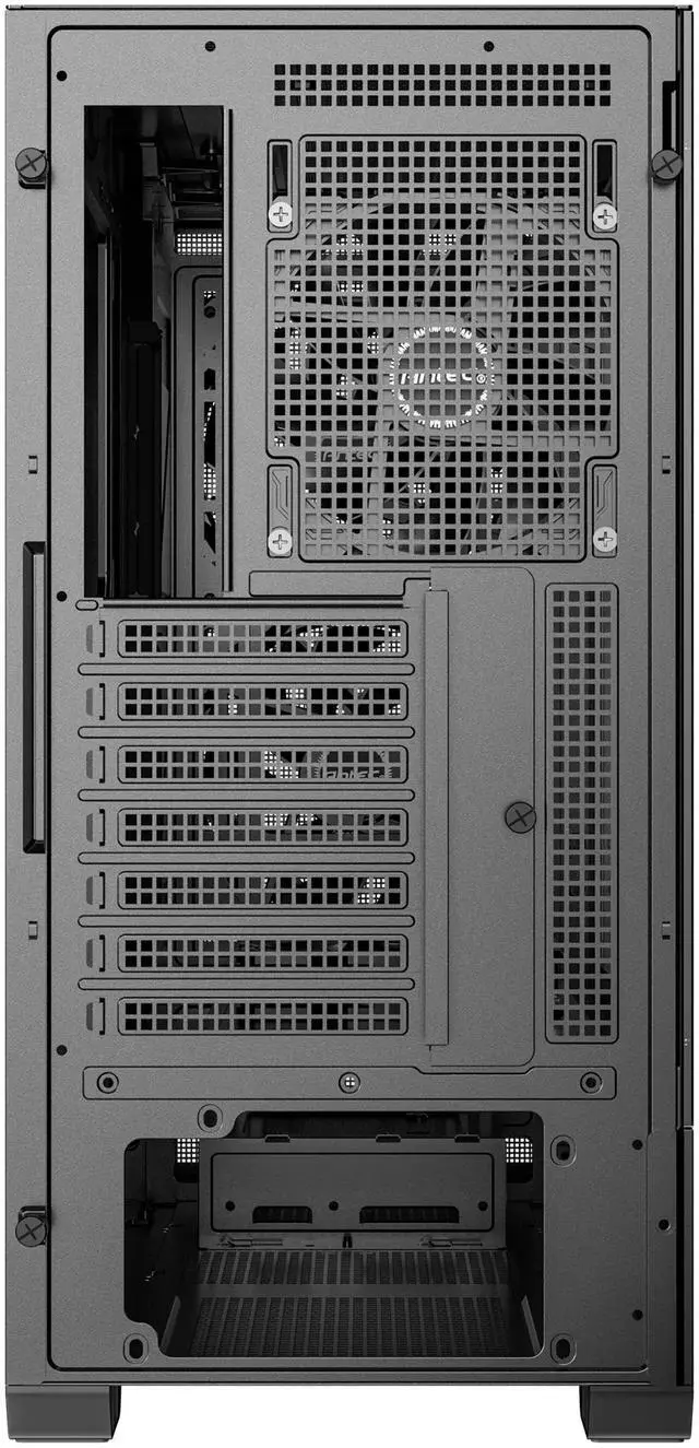 Alt view image 12 of 15 - Antec P30 AIR, 2 x 140mm PWM Fans & 1 x 120mm PWM Fan & 2 x 120mm PWM Reverse Fans Included, Premium Wood Accents, Optimized GPU Airflow, 360mm Radiator Support, Type-C, Mid-Tower ATX Case